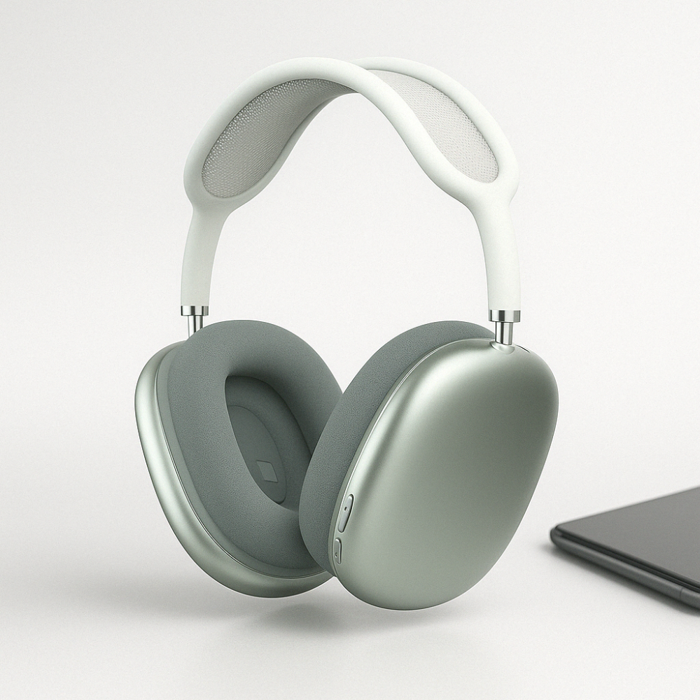 Wireless Over Ear Headphones Noise Cancelling Mic