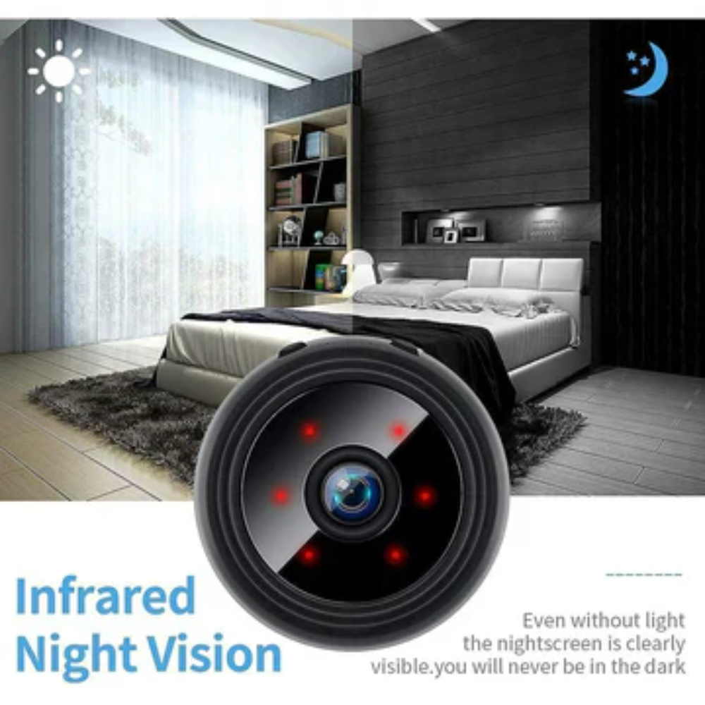 Wireless Security Camera Mini Magnetic 1080P HD Night Vision 4