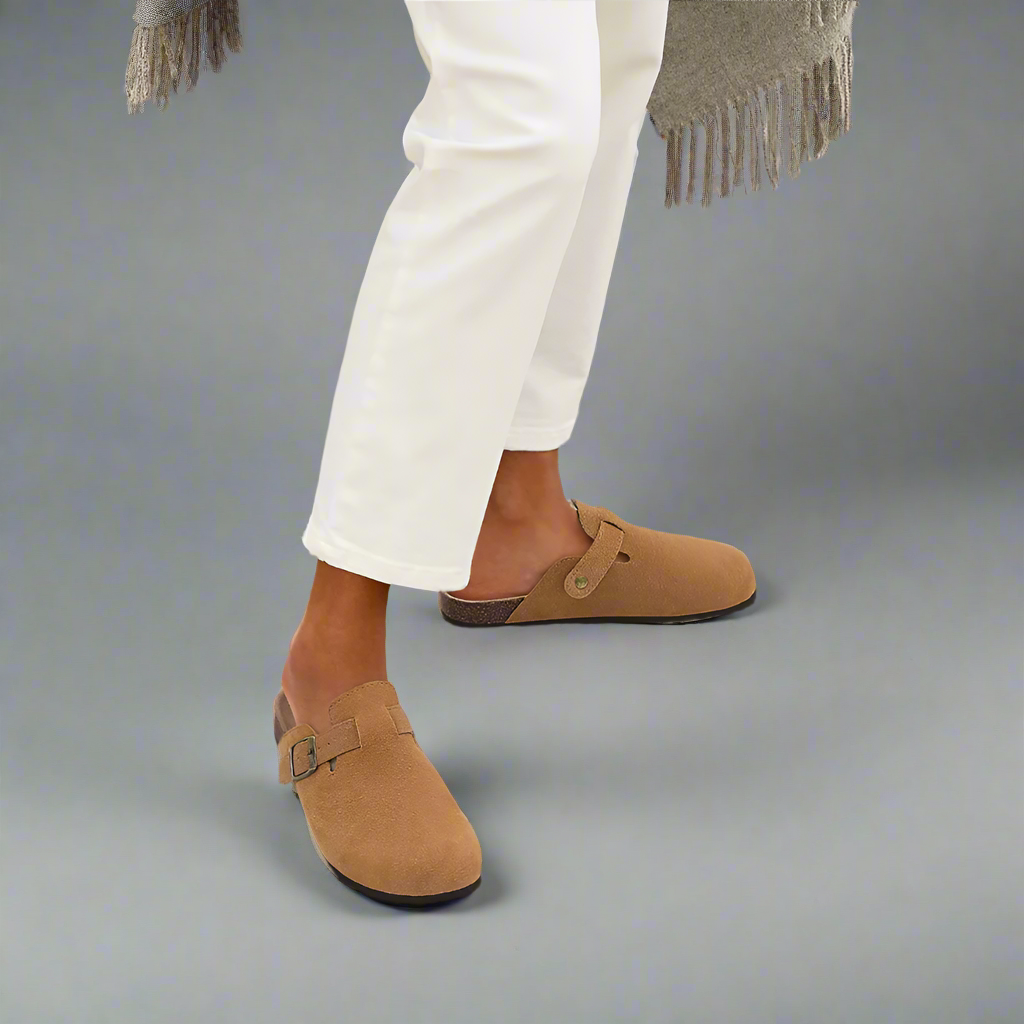Women's Comfortable Slip-On Clogs | Work Flats Support
