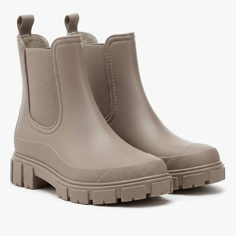 Women Waterproof Chelsea Boots - Ankle Grip Slip Resistant