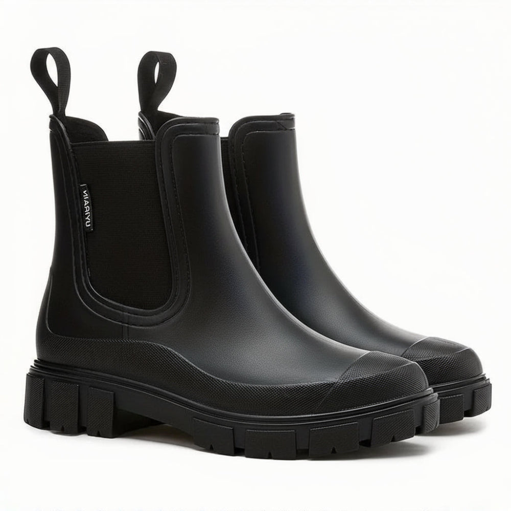Women Waterproof Chelsea Boots - Ankle Grip Slip Resistant