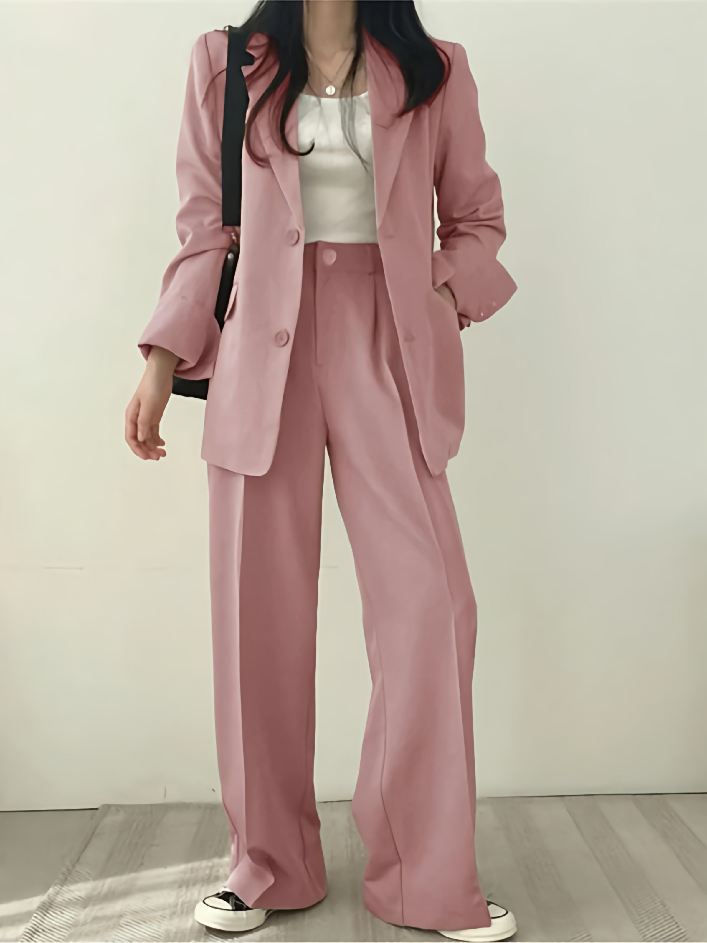 Women’s Two Piece Loungewear Set | Pajama Style Pants and Top