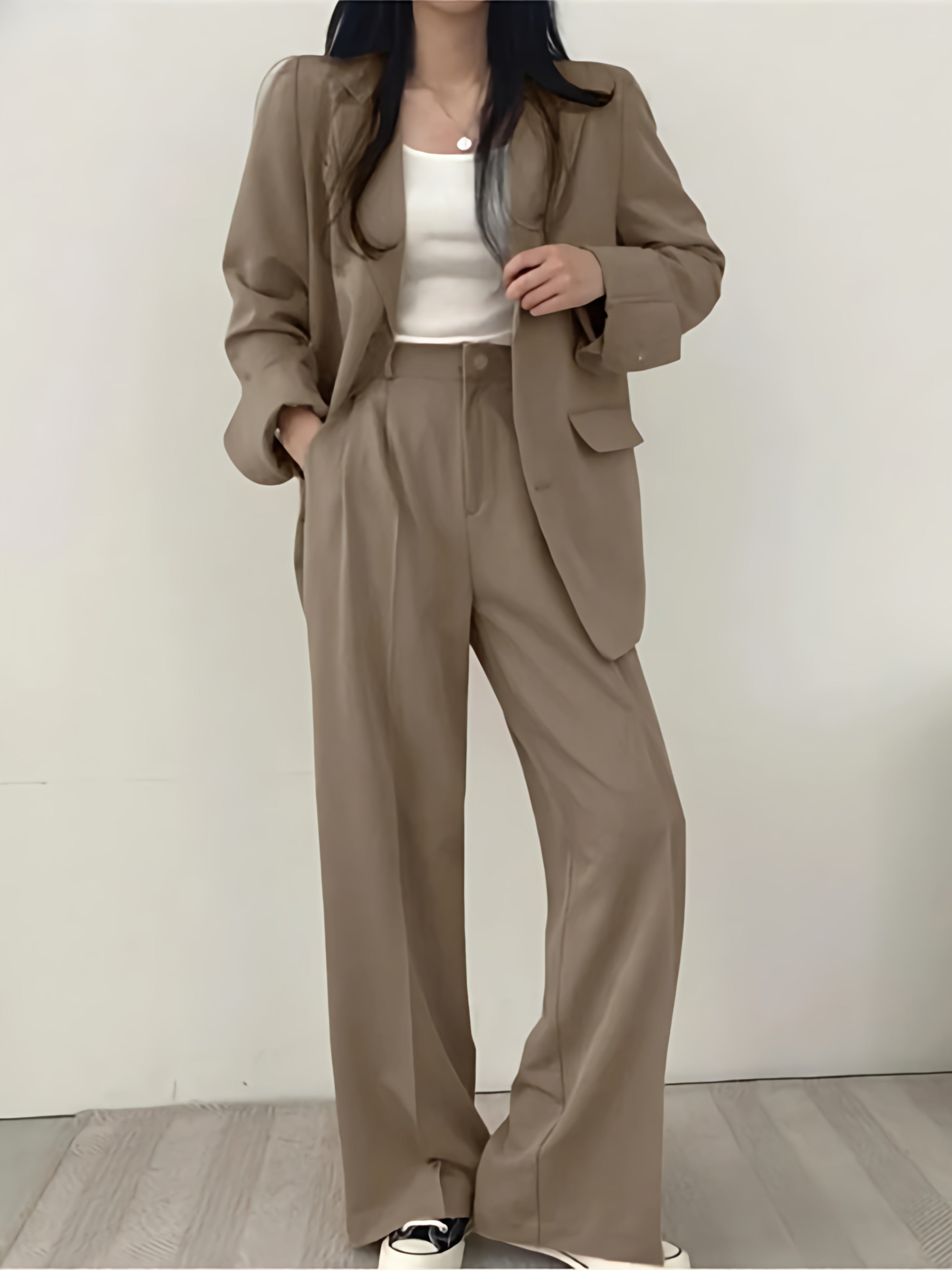 Women’s Two Piece Loungewear Set | Pajama Style Pants and Top