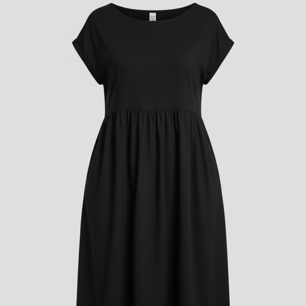 Christmas dress-Women's Casual Summer Dress – Short Midi