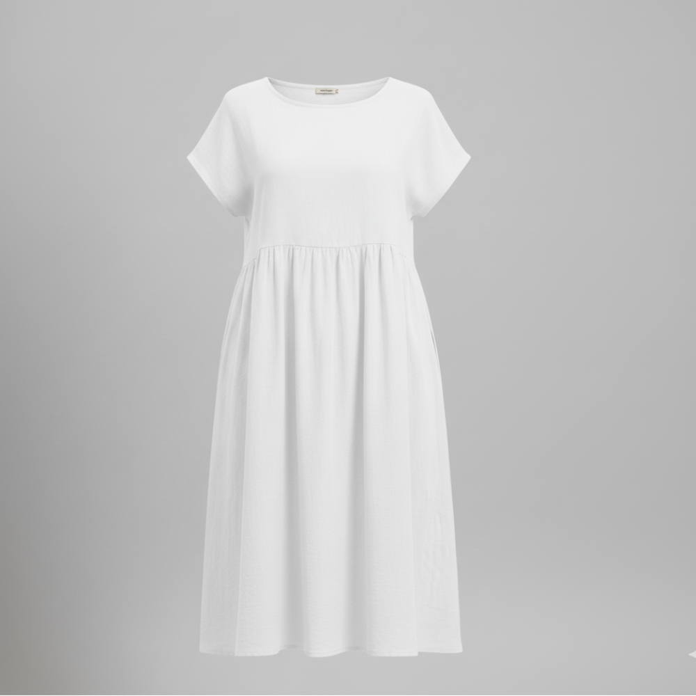 Christmas dress-Women's Casual Summer Dress – Short Midi