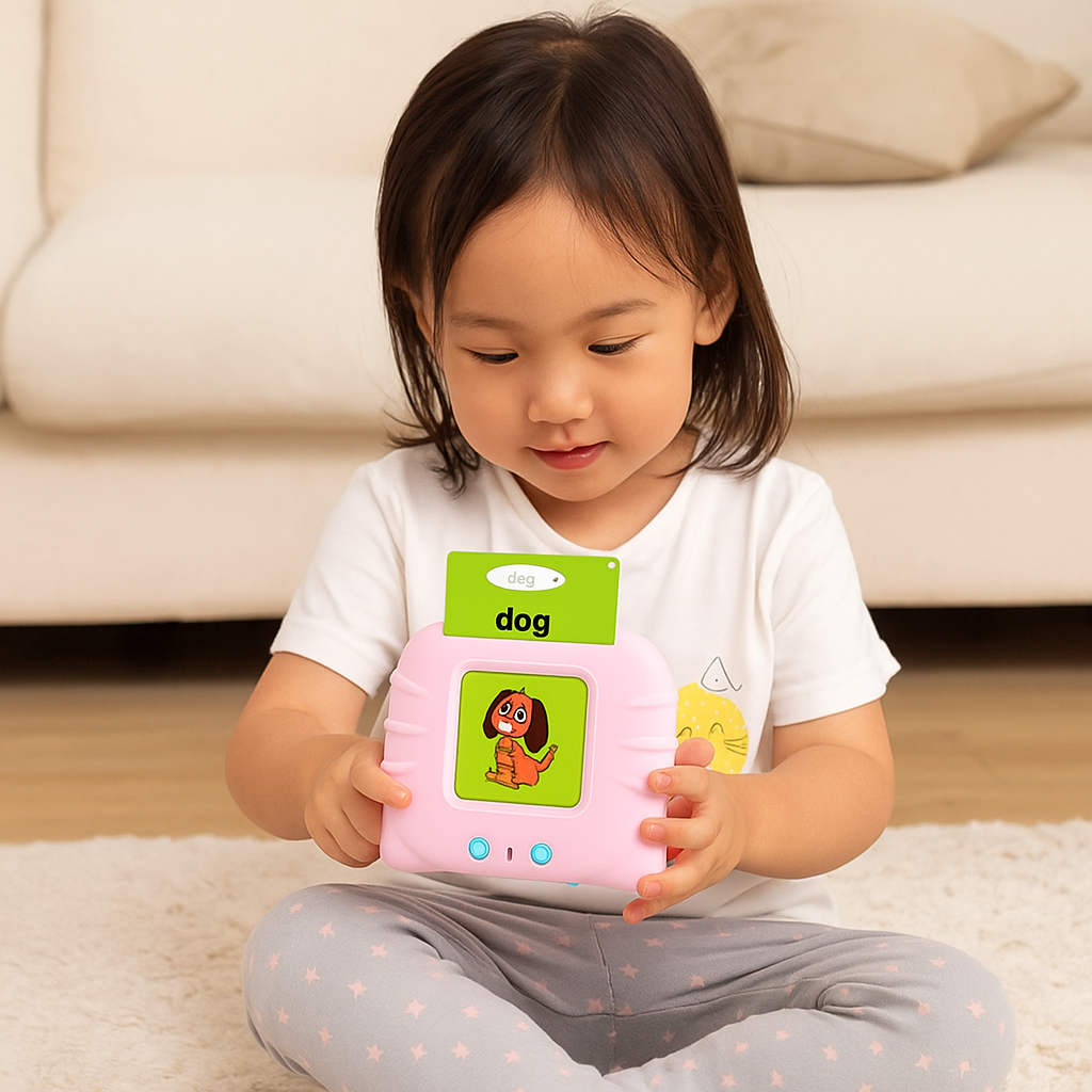 Talking Flash Cards Toddlers Interactive Audio Learning Toy