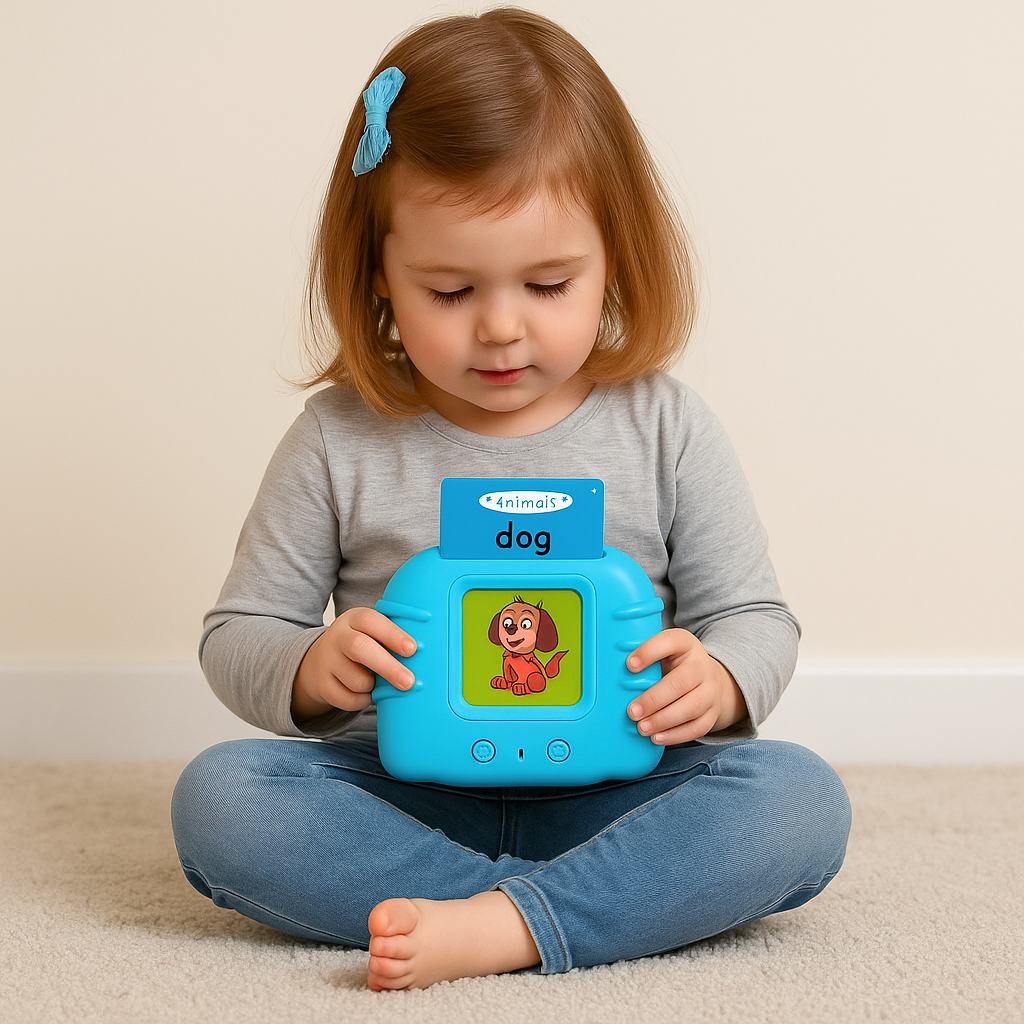 Talking Flash Cards Toddlers Interactive Audio Learning Toy