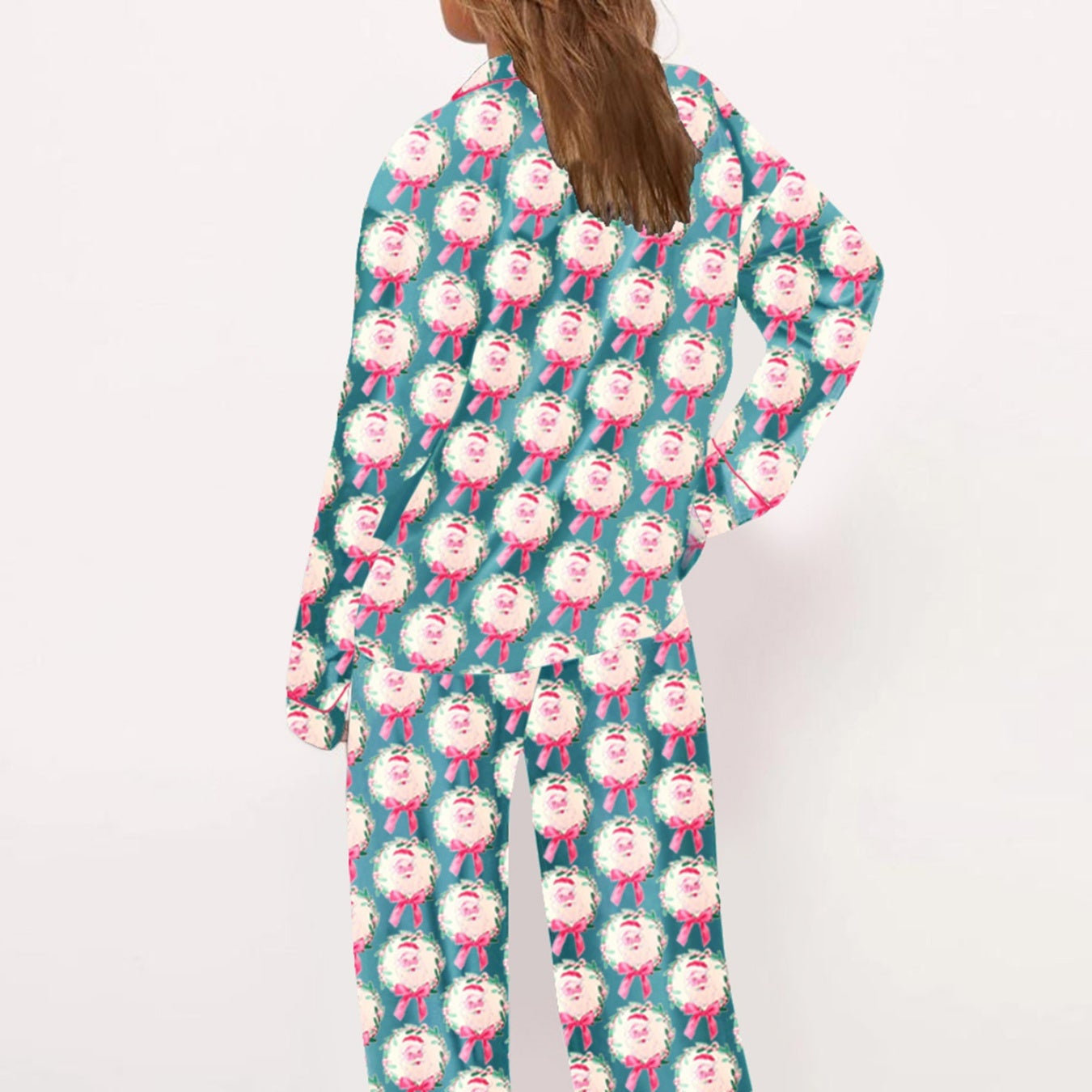 Women's Christmas Pajama Loungewear Set Cozy Two Piece