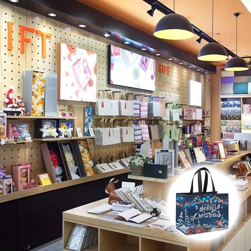 Christmas Bags Reusable Large Gift Tote Holiday Presents