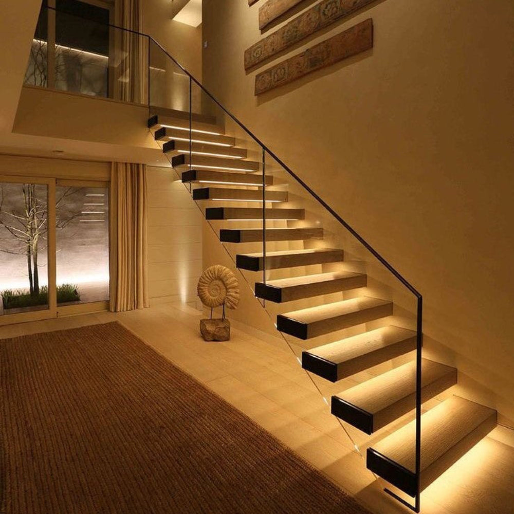 LED Motion Sensor Bed Light Strip Night Safety Indoor Use