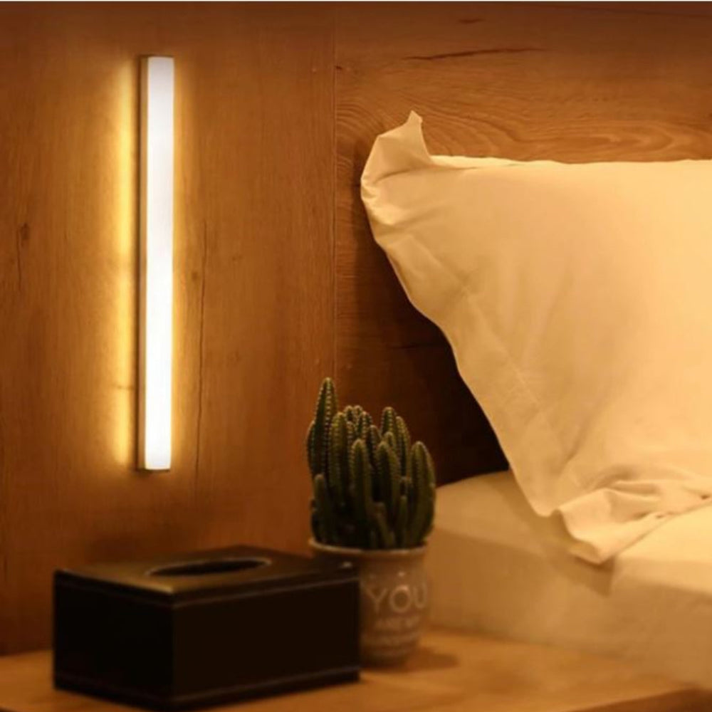 LED Motion Sensor Bed Light Strip Night Safety Indoor Use