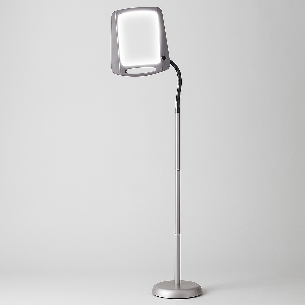 Floor Lamp Magnifying Glass LED Light Reading Crafts