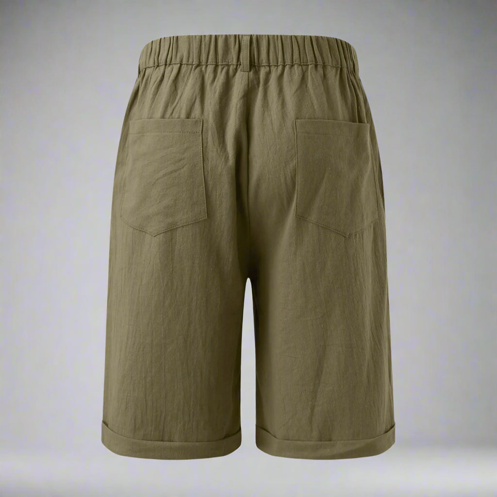 Men’s Tailored Bermuda Shorts | Summer Lightweight Smart Casual
