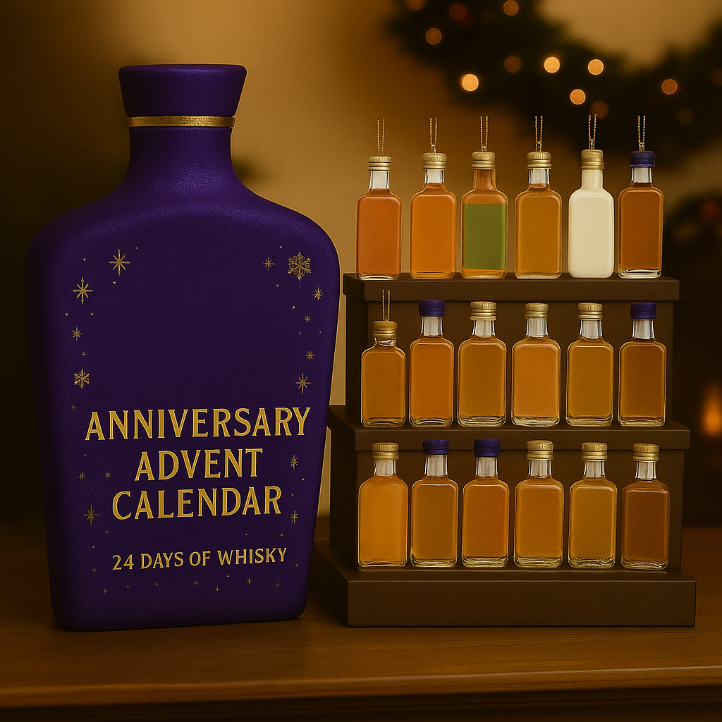 Advent Calendar 2025 Adults 24-Day Whiskey Christmas Gift