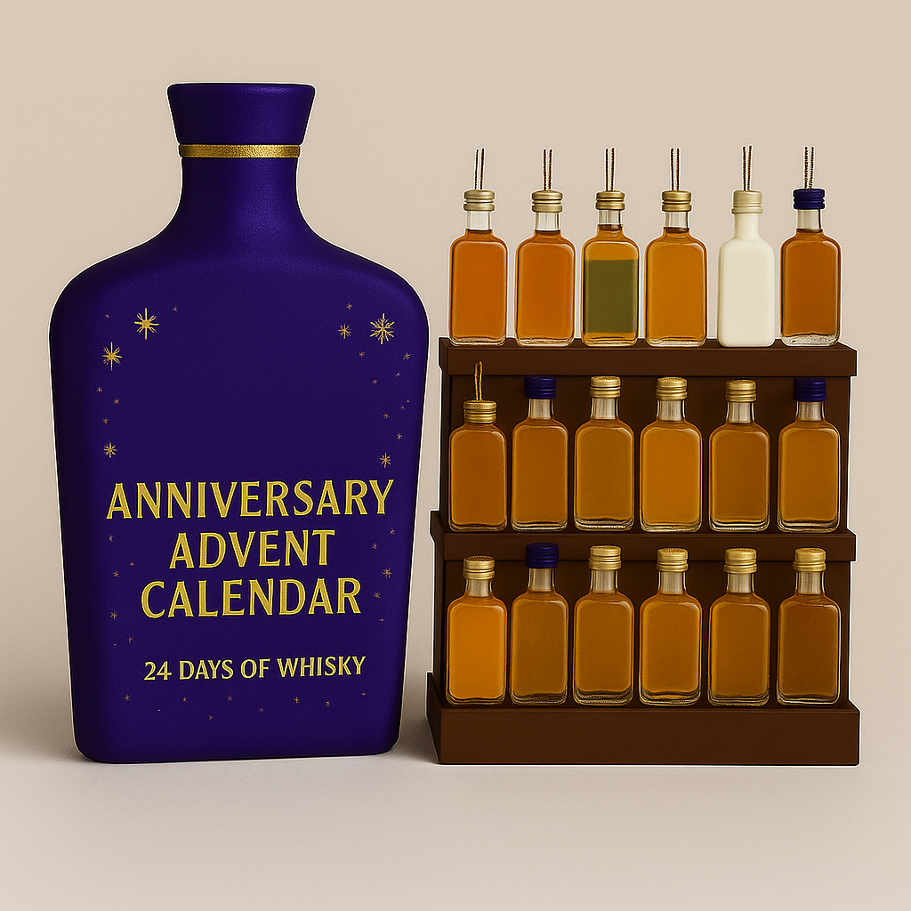 Advent Calendar 2025 Adults 24-Day Whiskey Christmas Gift