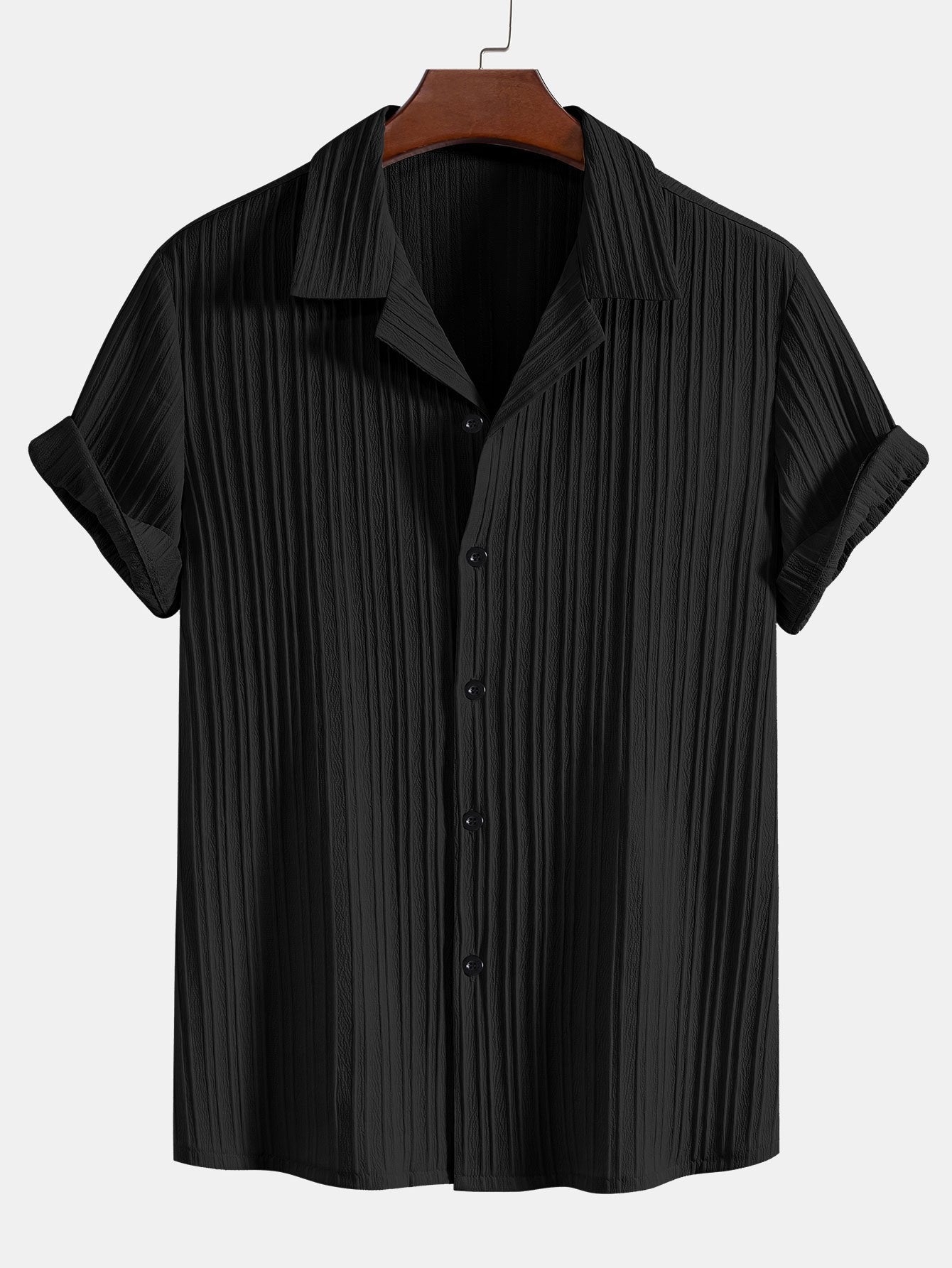 Men's Casual Lightweight Shirt Set | Short Sleeve Relaxed Fit