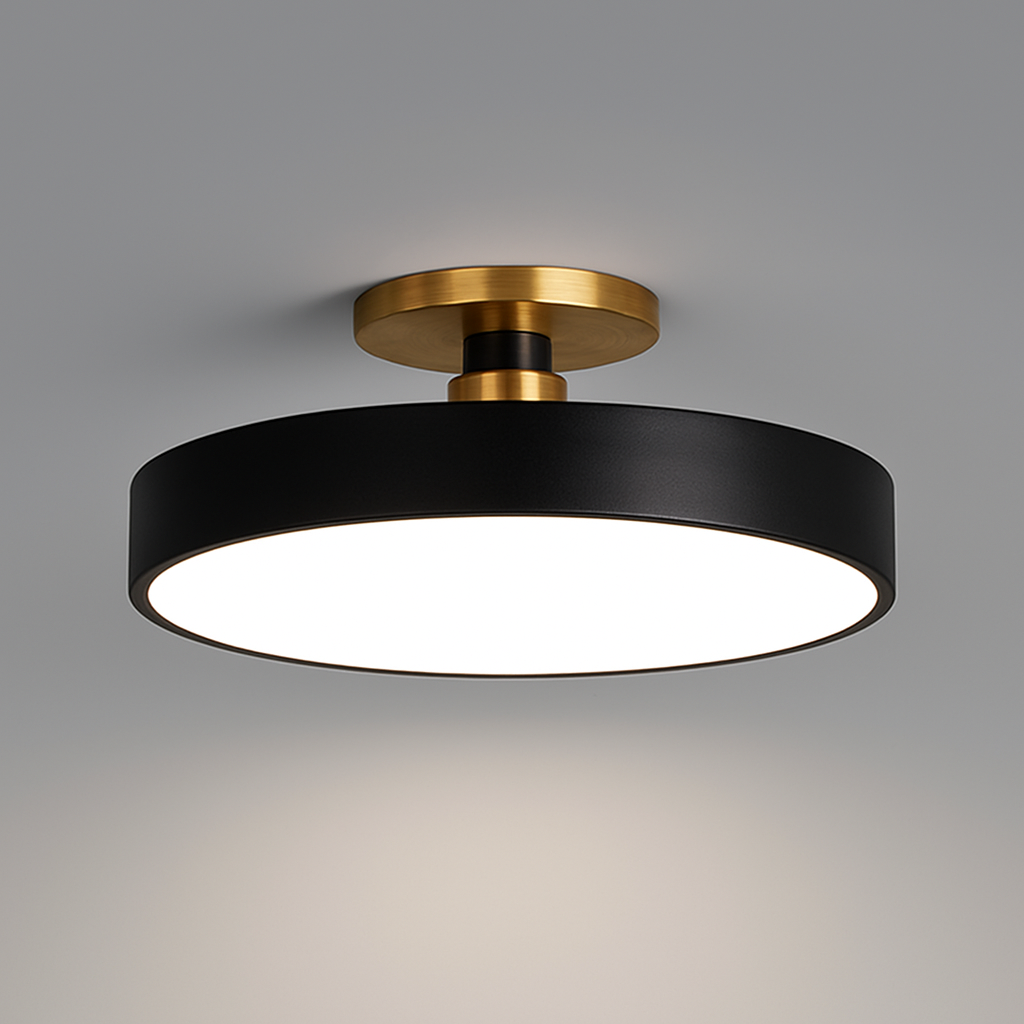 Modern LED Ceiling Light Acrylic Shade Flush Mount Fixture