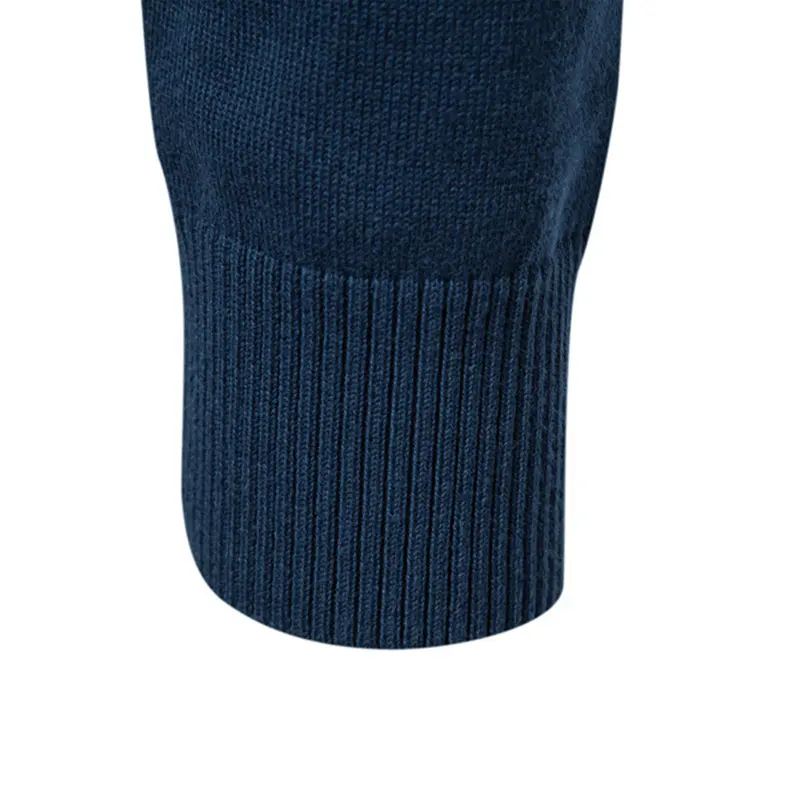 Men's Long Sleeve Textured Knit Sweater | Slim Fit Casual
