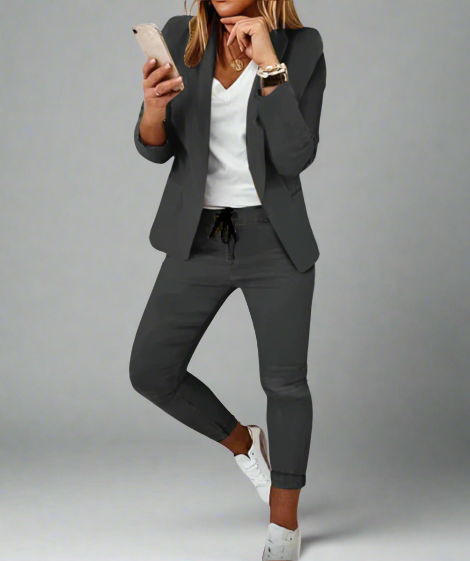 Women Formal Two Piece Lounge Set | Pants and Top