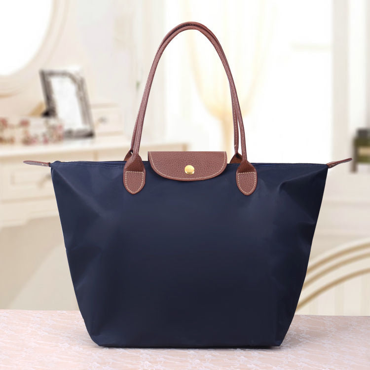 Women’s Travel Work Shoulder Tote Bag | Zipper Large