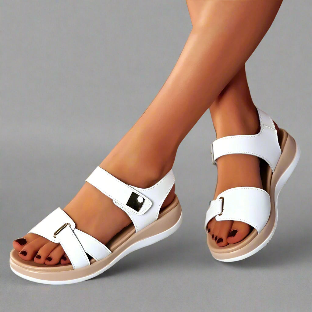 Women’s Comfortable Velcro Sandals | Arch Support Walking