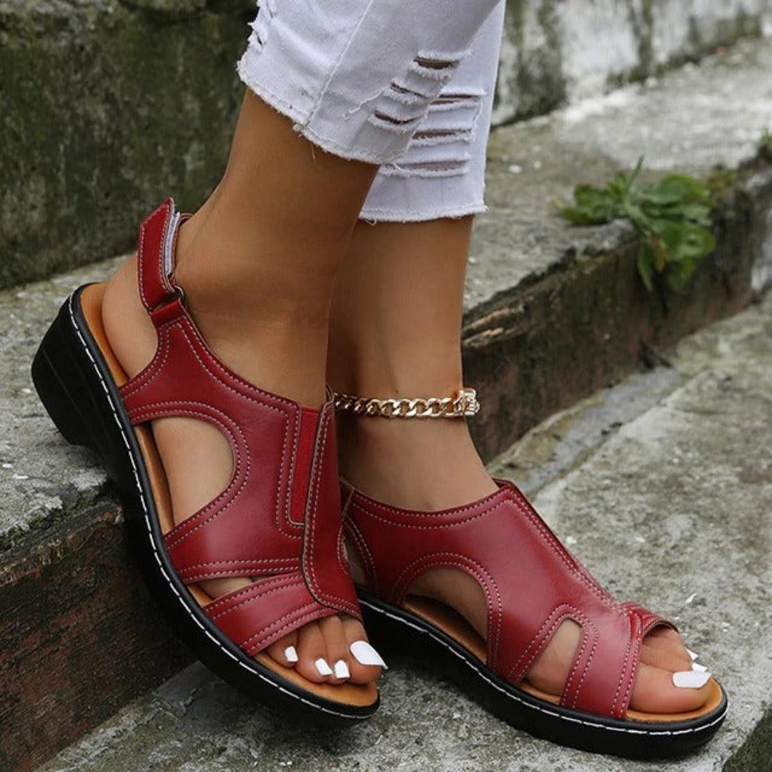 Women Orthopedic Wedge Sandals | Cushioned Arch Support