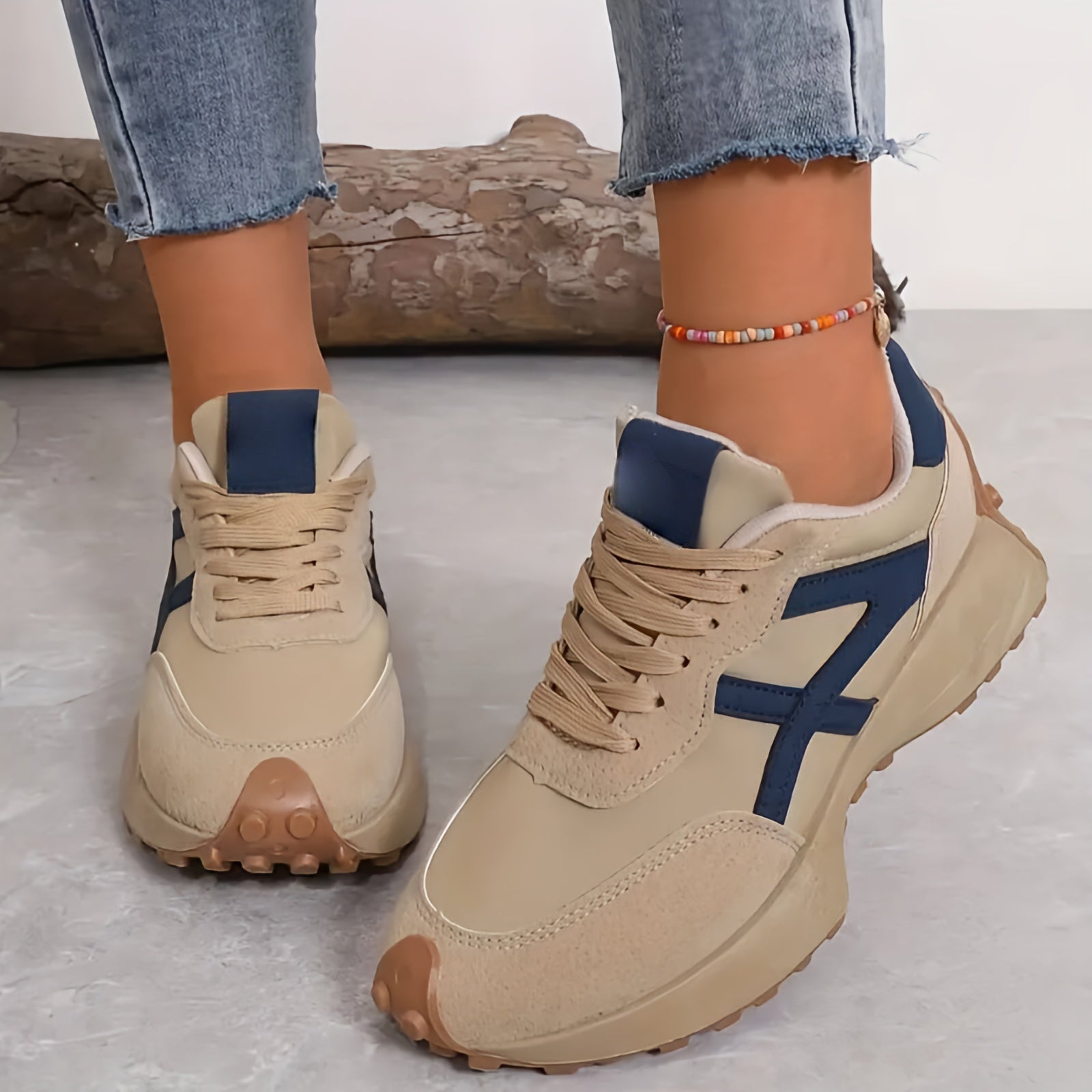 Women’s Running Platform Sneakers | Arch Support Grip