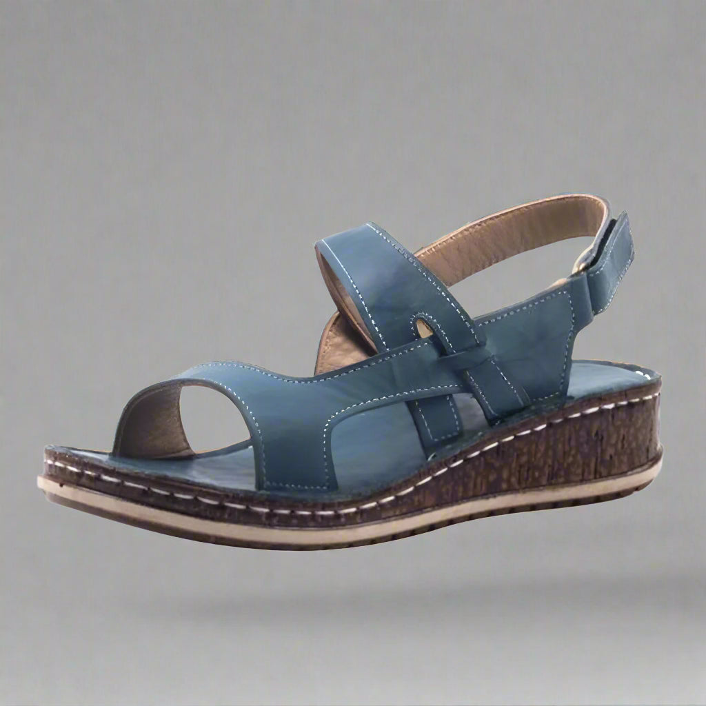 Women’s Comfortable Summer Sandals | Wedge Heel Ankle Strap