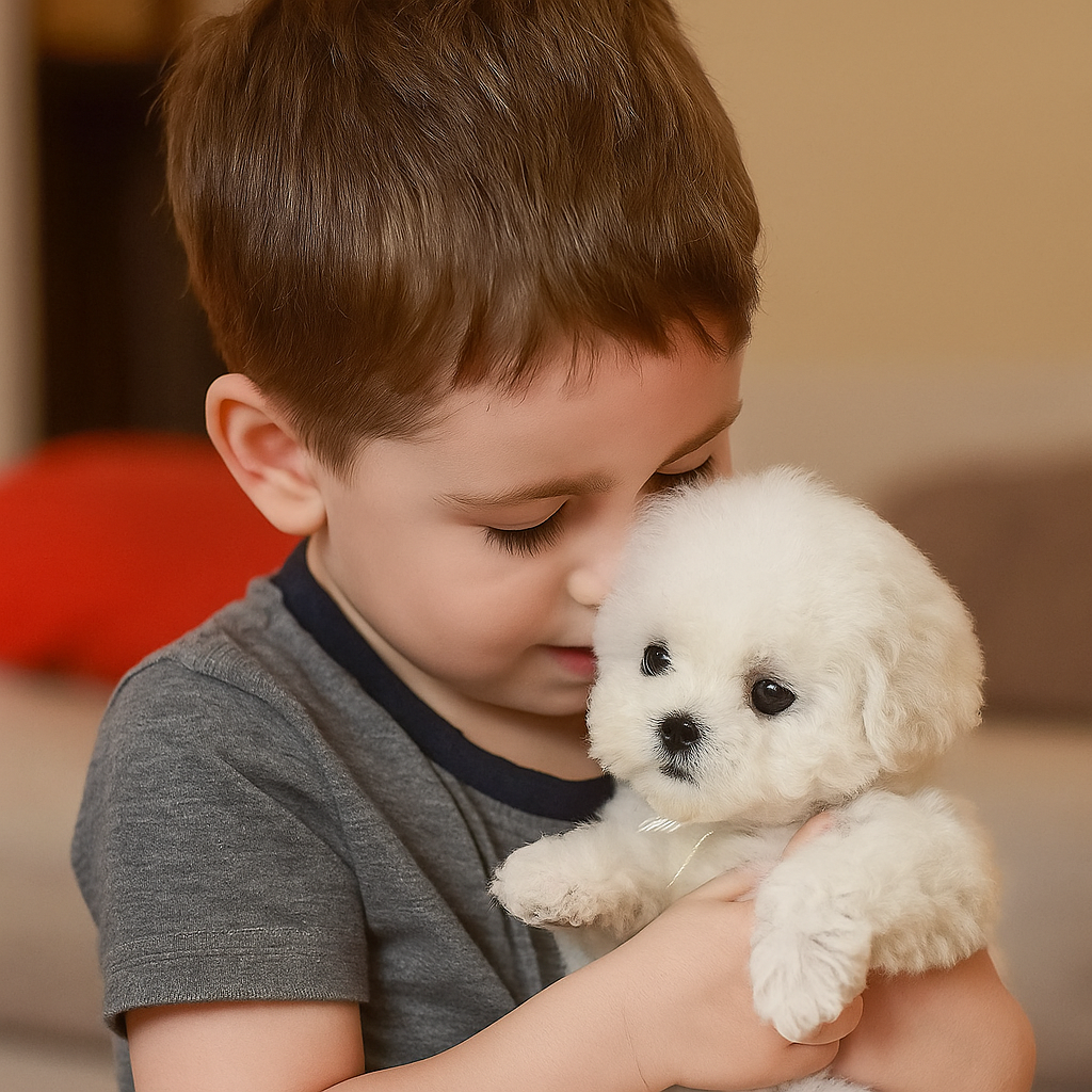 Interactive Dog Toy Puppy Walking Barking Realistic Robot Pet