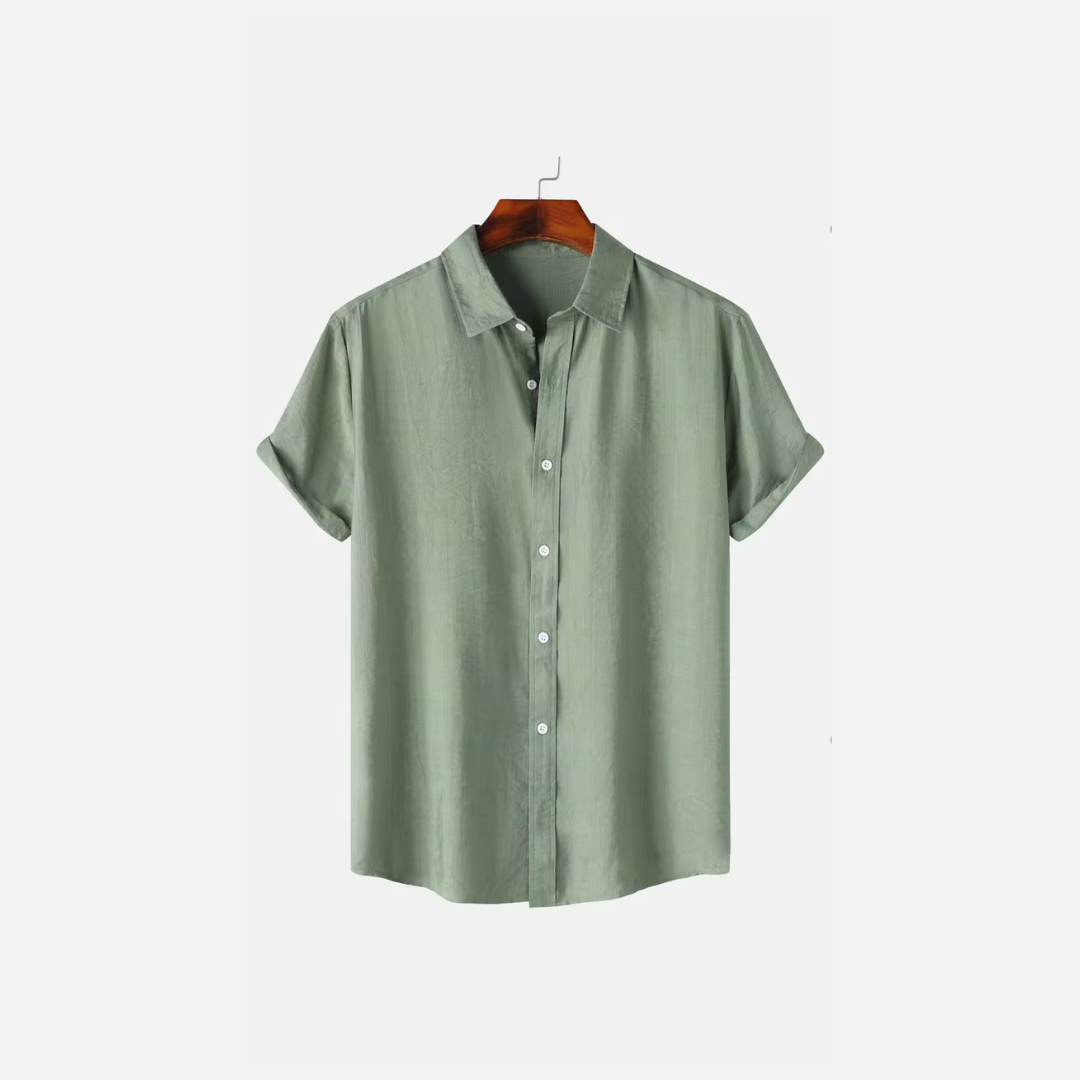 Men’s Oversized Summer Shirt | Lightweight Button-Up