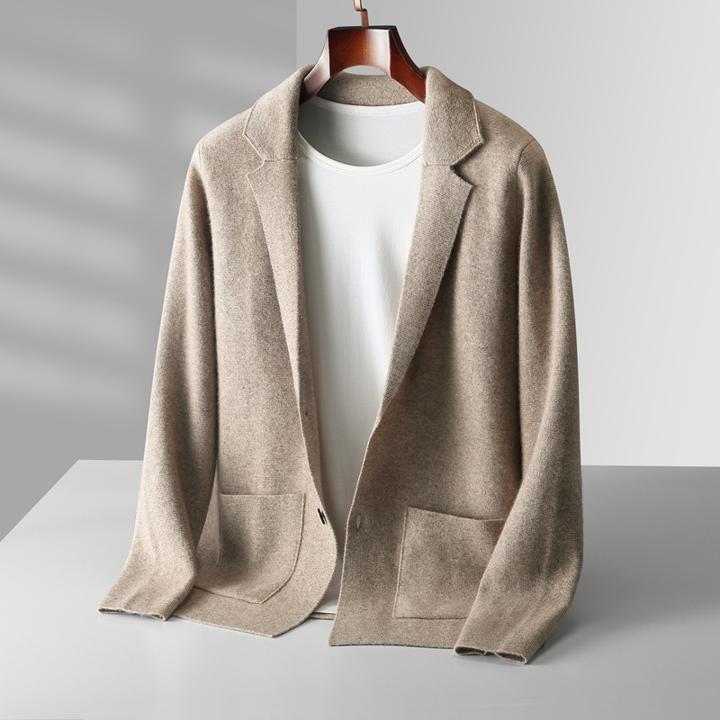 Men's Knit Long Cardigan Sweater | Casual Oversized Fit