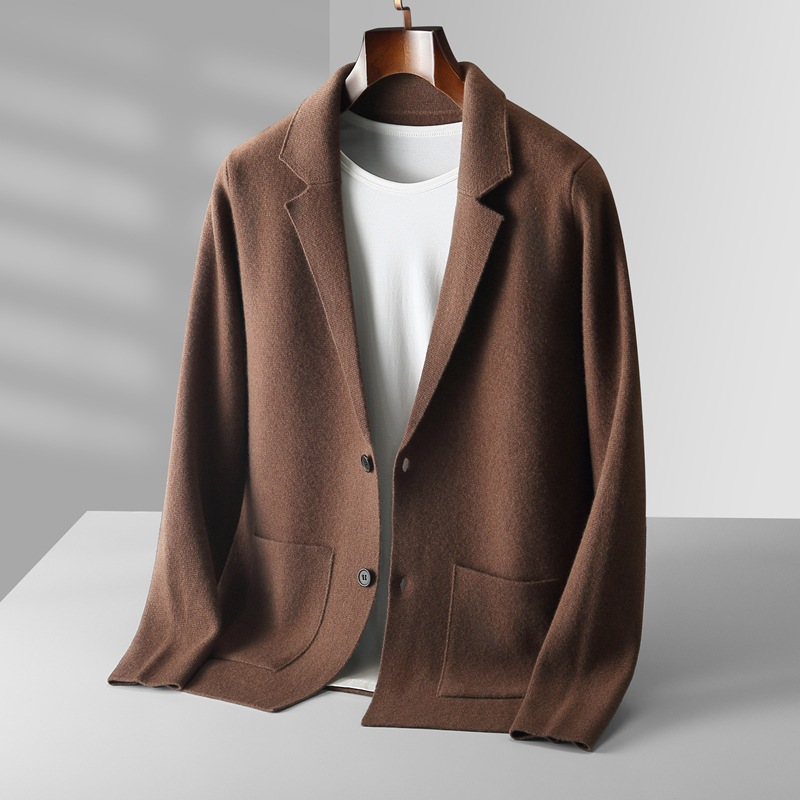 Men's Knit Long Cardigan Sweater | Casual Oversized Fit