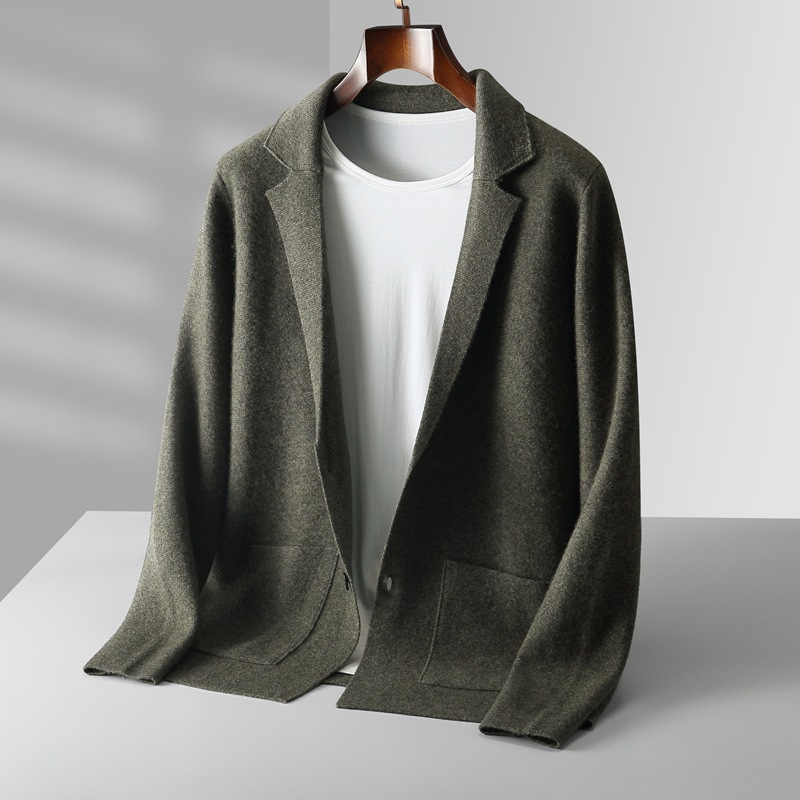 Men's Knit Long Cardigan Sweater | Casual Oversized Fit