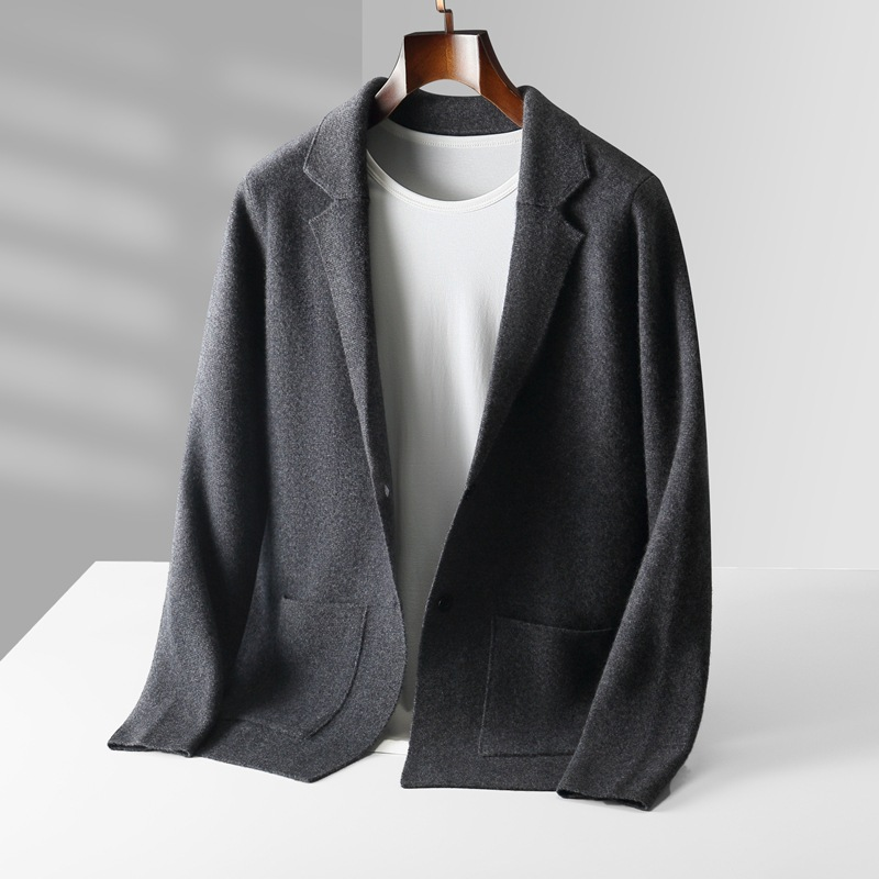 Men's Knit Long Cardigan Sweater | Casual Oversized Fit