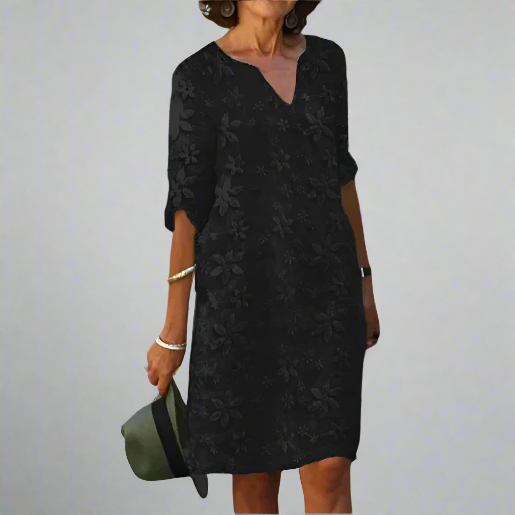 Women's Casual Summer Dress | Short V-neck Mini