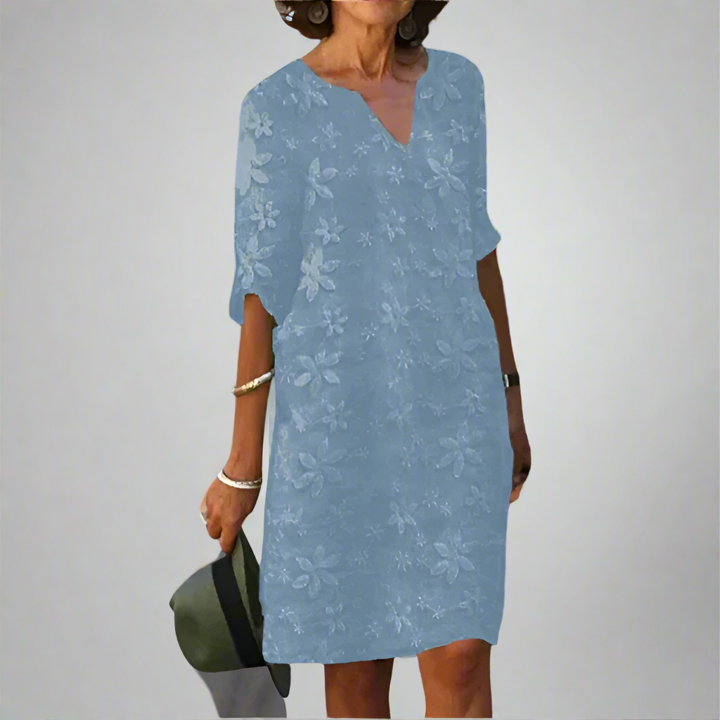 Women's Casual Summer Dress | Short V-neck Mini