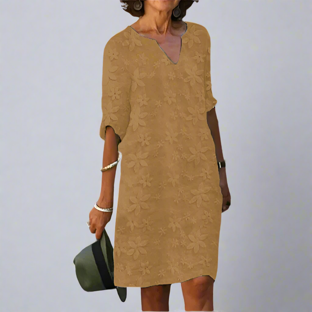 Women's Casual Summer Dress | Short V-neck Mini