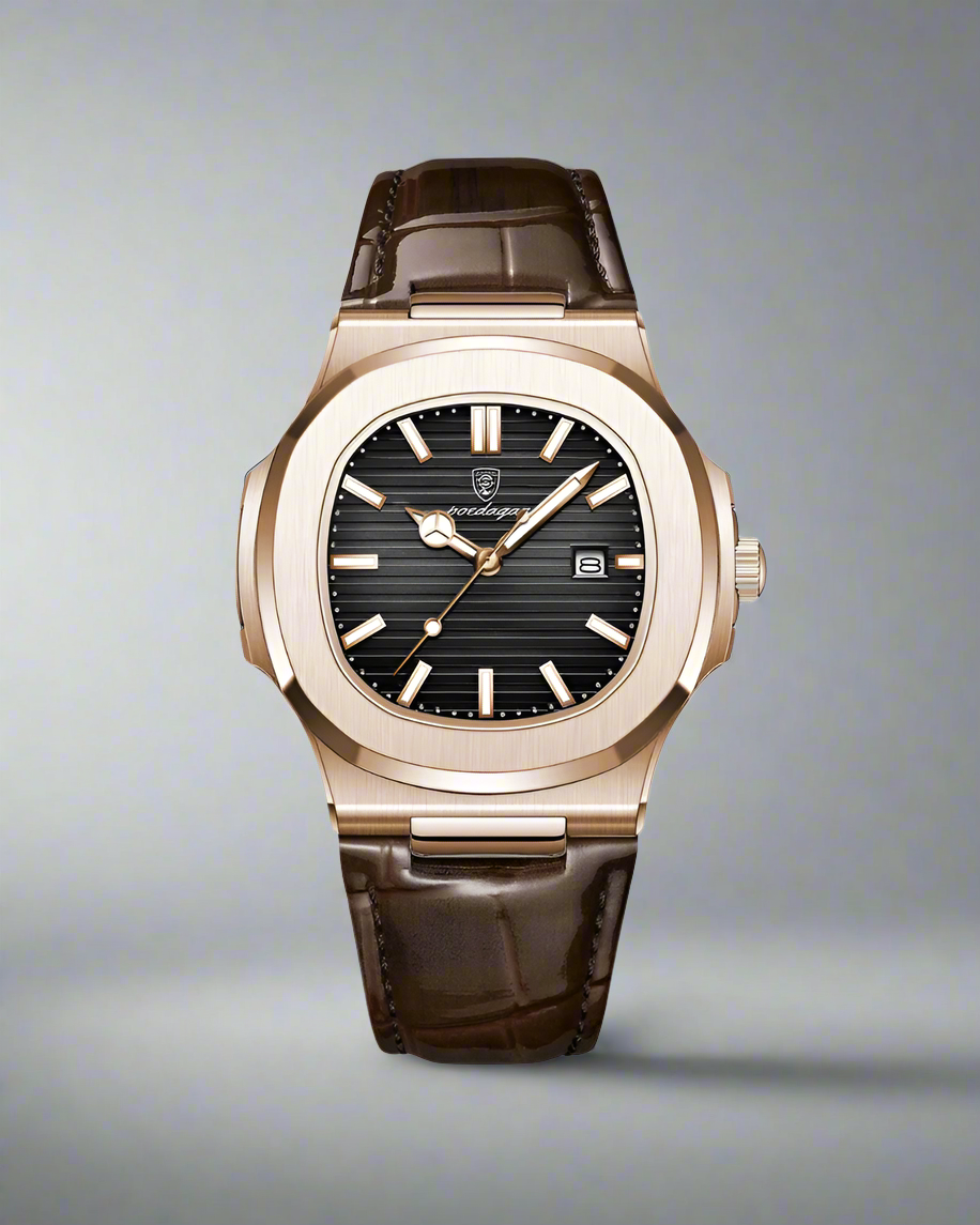 Lisbon Leather Watch - Old Money