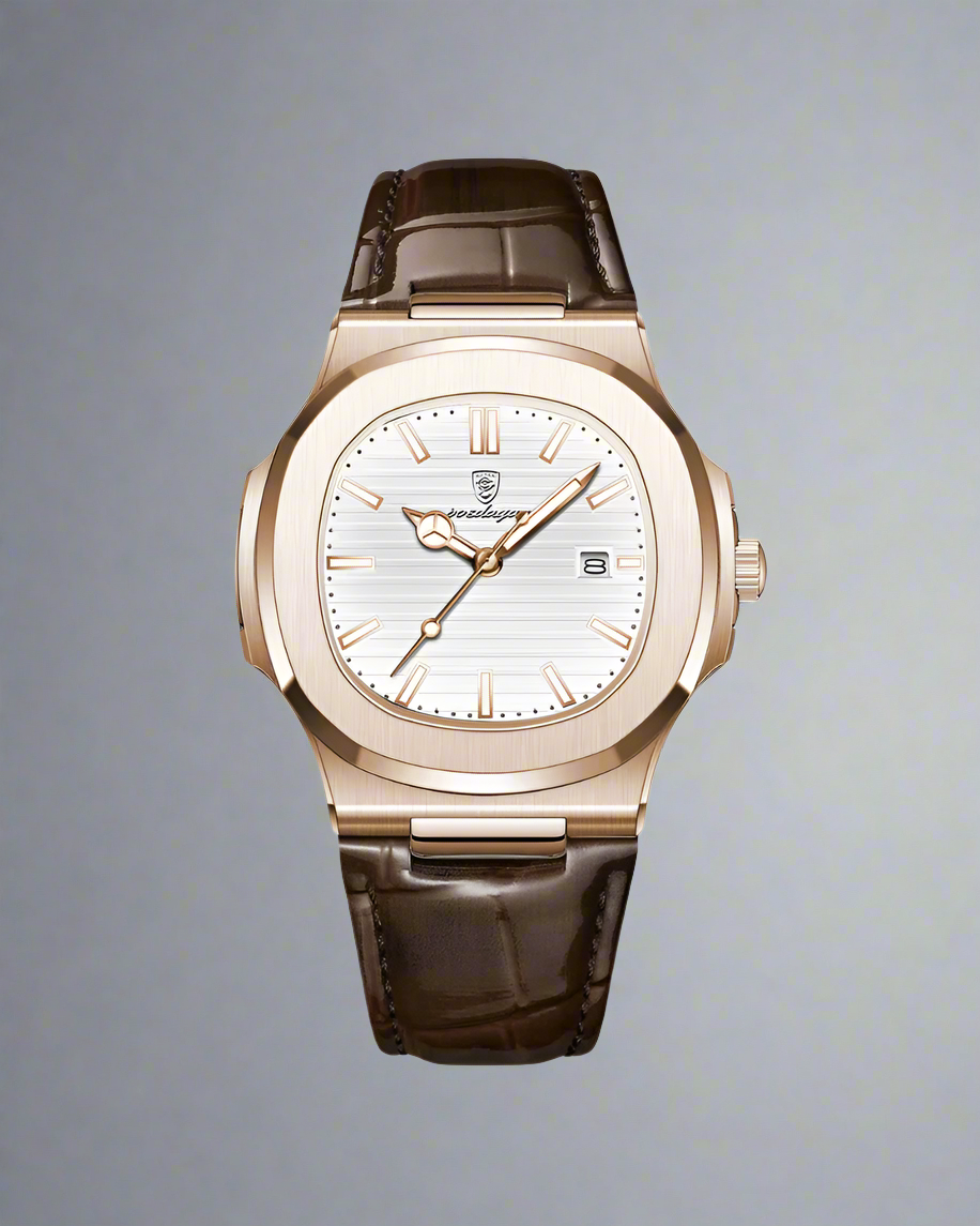 Lisbon Leather Watch - Old Money