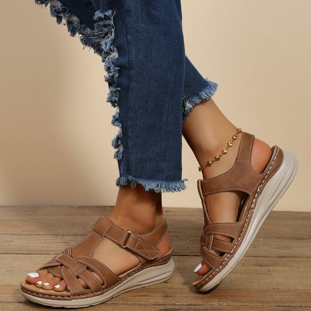 Women's Work Sandals Platform Arch Support