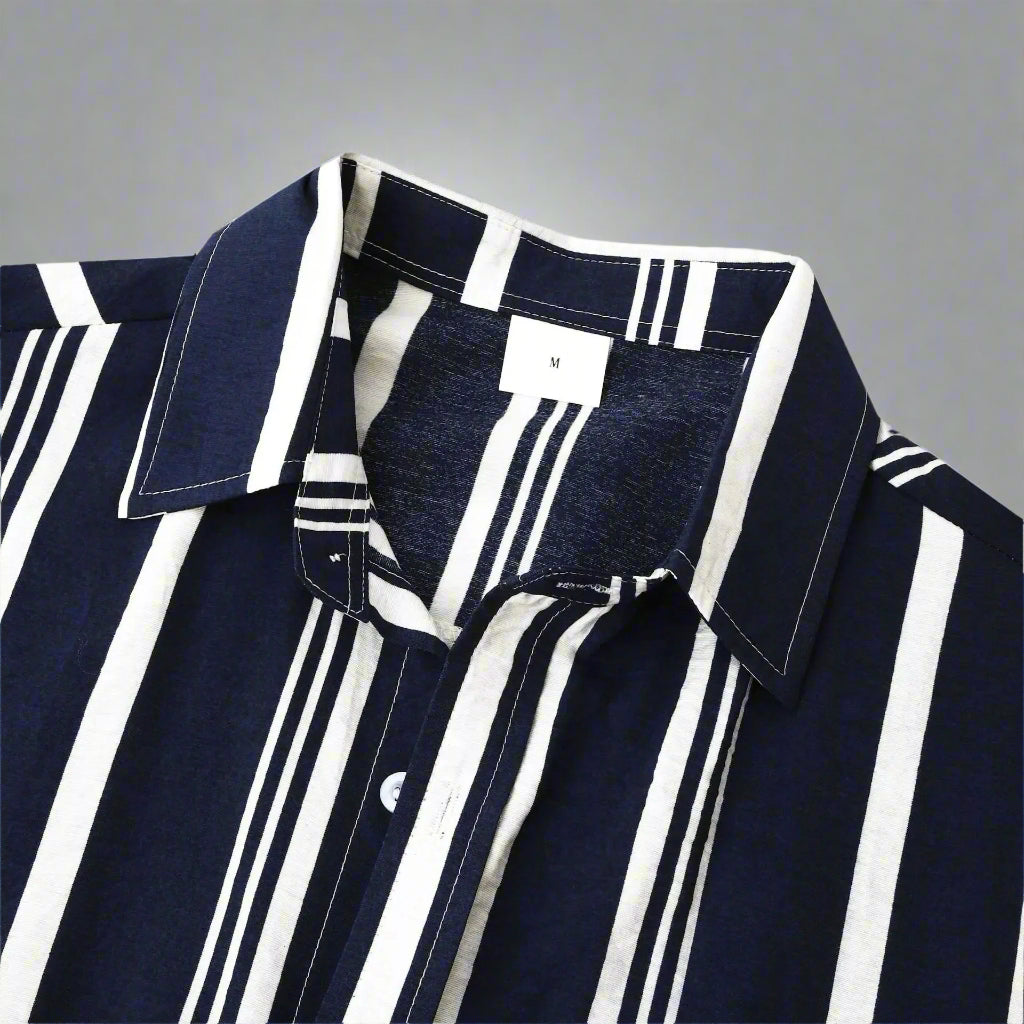OLD MONEY Striped Shirt - WEAR OLD MONEY