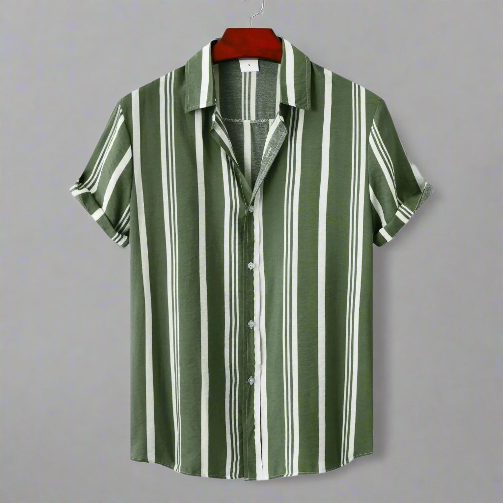 OLD MONEY Striped Shirt - WEAR OLD MONEY
