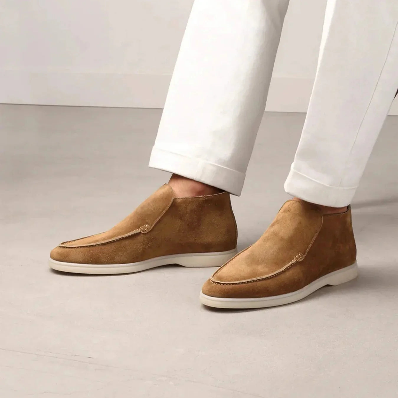 Men's barefoot moccasin loafers | Comfortable slip-on shoes
