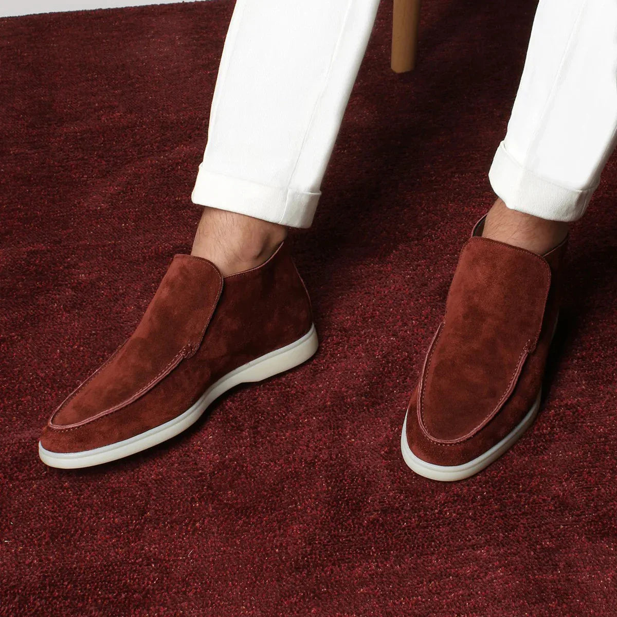 Men's barefoot moccasin loafers | Comfortable slip-on shoes