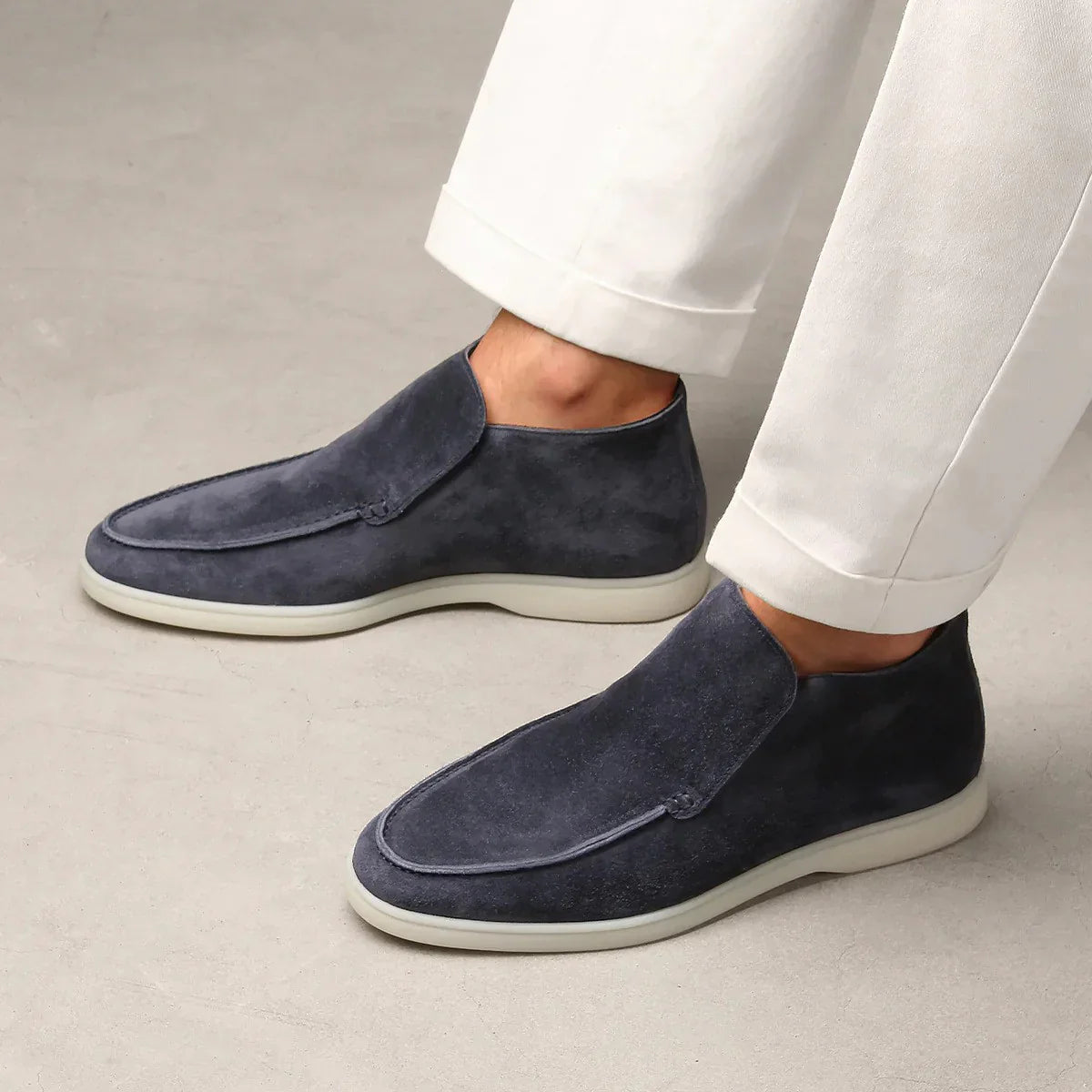 Men's barefoot moccasin loafers | Comfortable slip-on shoes