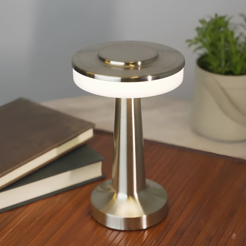 Table Lamp Cordless LED Dimmable Warm Cool Light