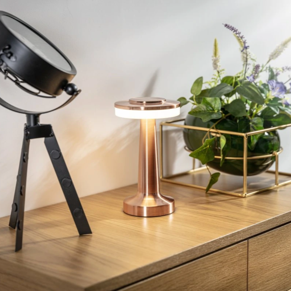 Table Lamp Cordless LED Dimmable Warm Cool Light
