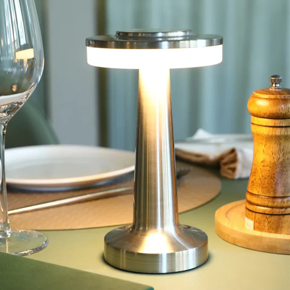Table Lamp Cordless LED Dimmable Warm Cool Light