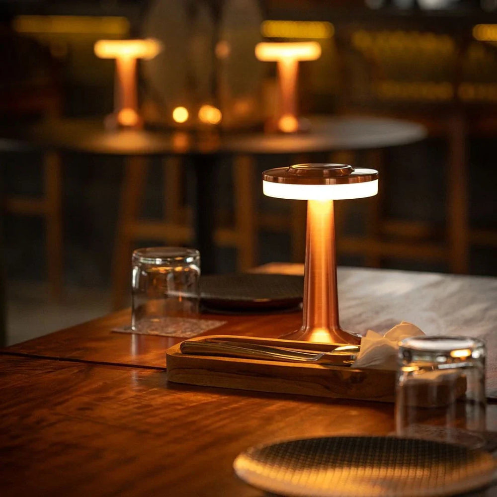 Table Lamp Cordless LED Dimmable Warm Cool Light