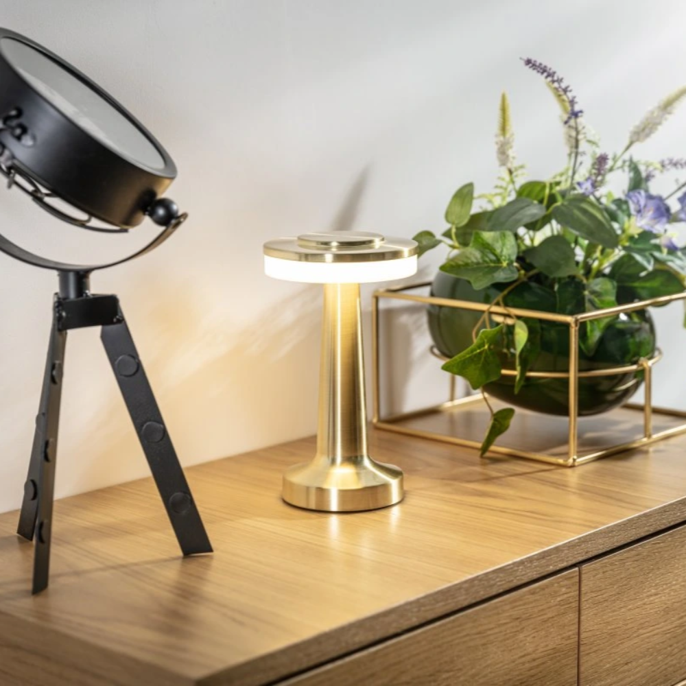 Table Lamp Cordless LED Dimmable Warm Cool Light